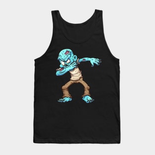 Dabbing Zombie Tank Top